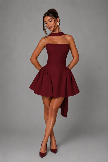 Strapless Mini Dress