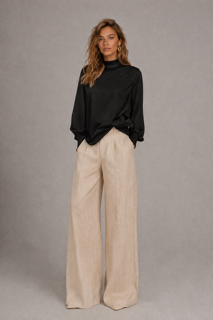 High Neck Blouse