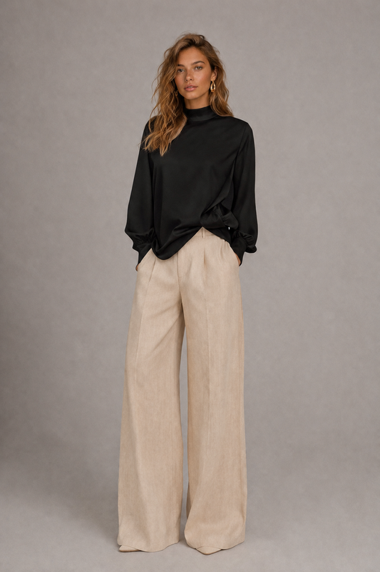 High Neck Blouse