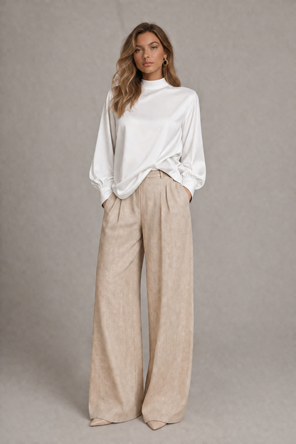 High Neck Blouse