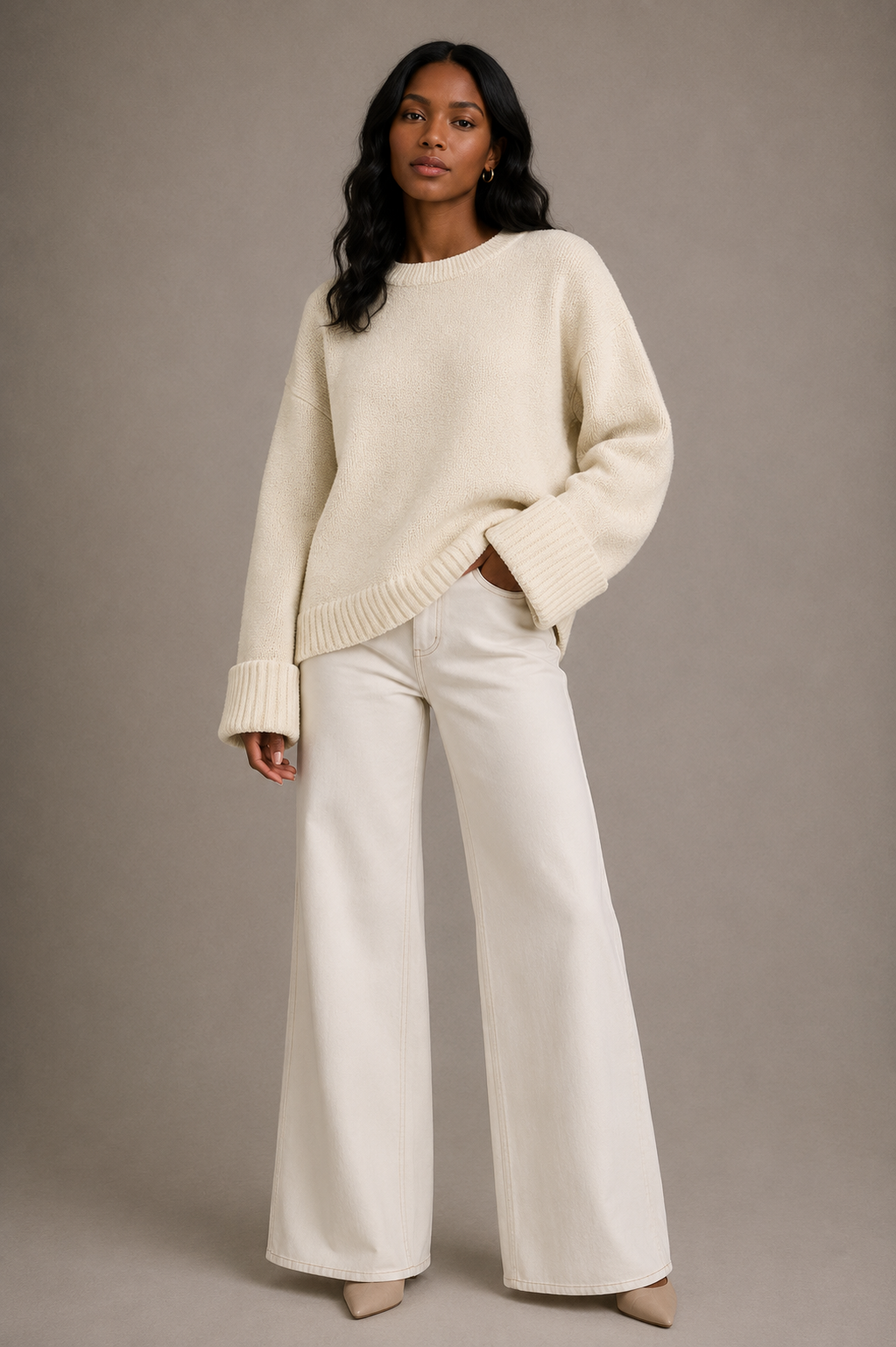 Oversized Knit Sweater