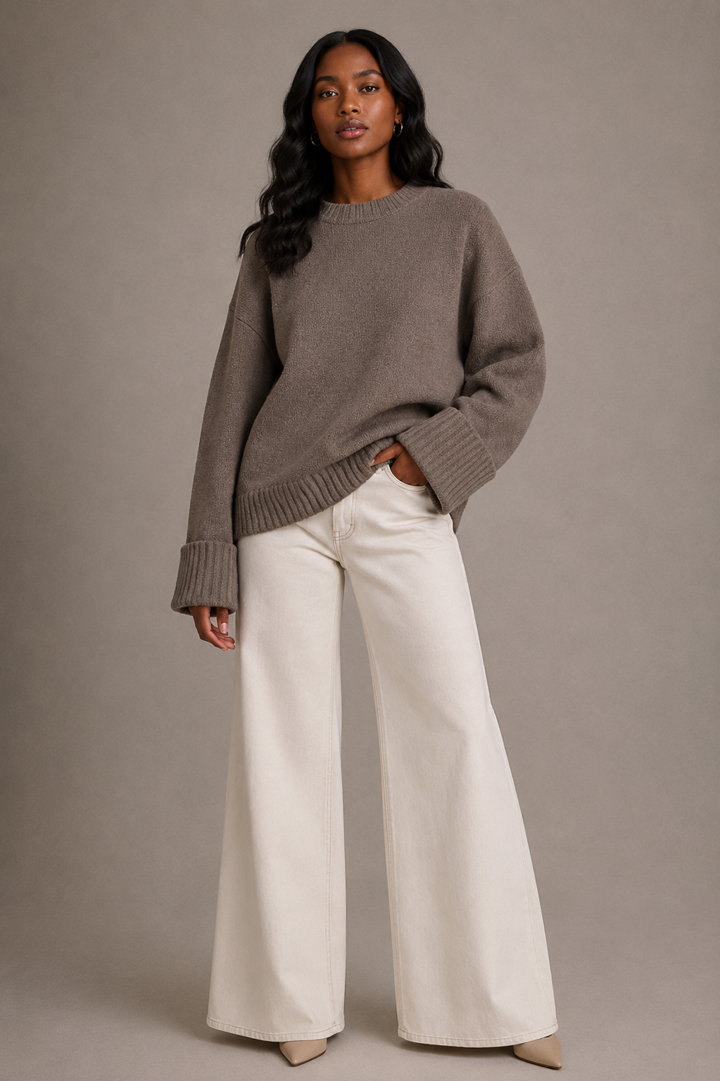 Oversized Knit Sweater