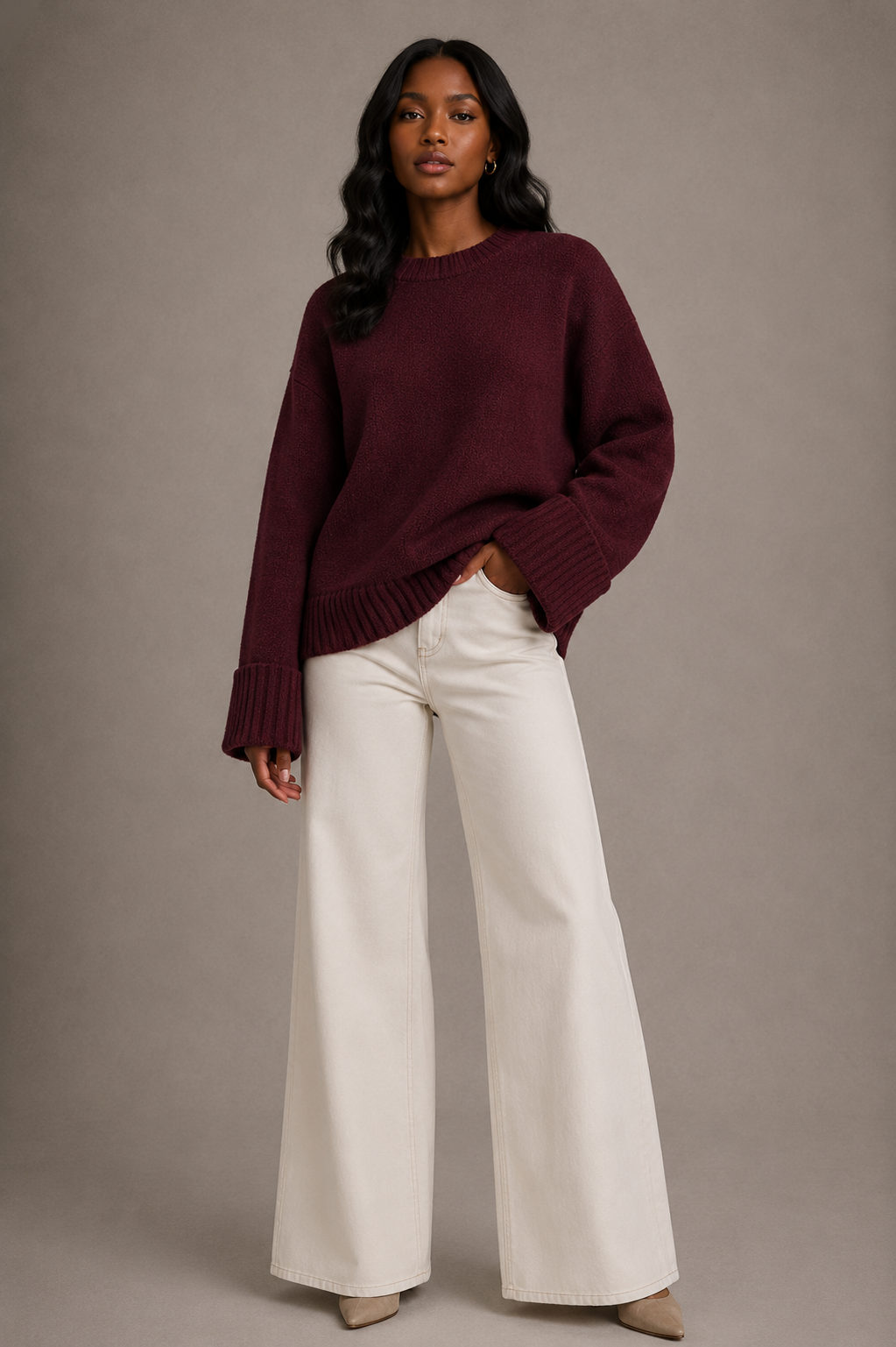 Oversized Knit Sweater