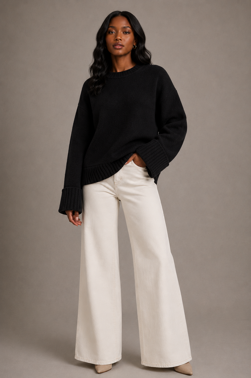 Oversized Knit Sweater