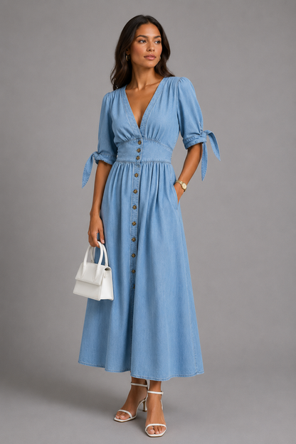 Rosana Denim Dress
