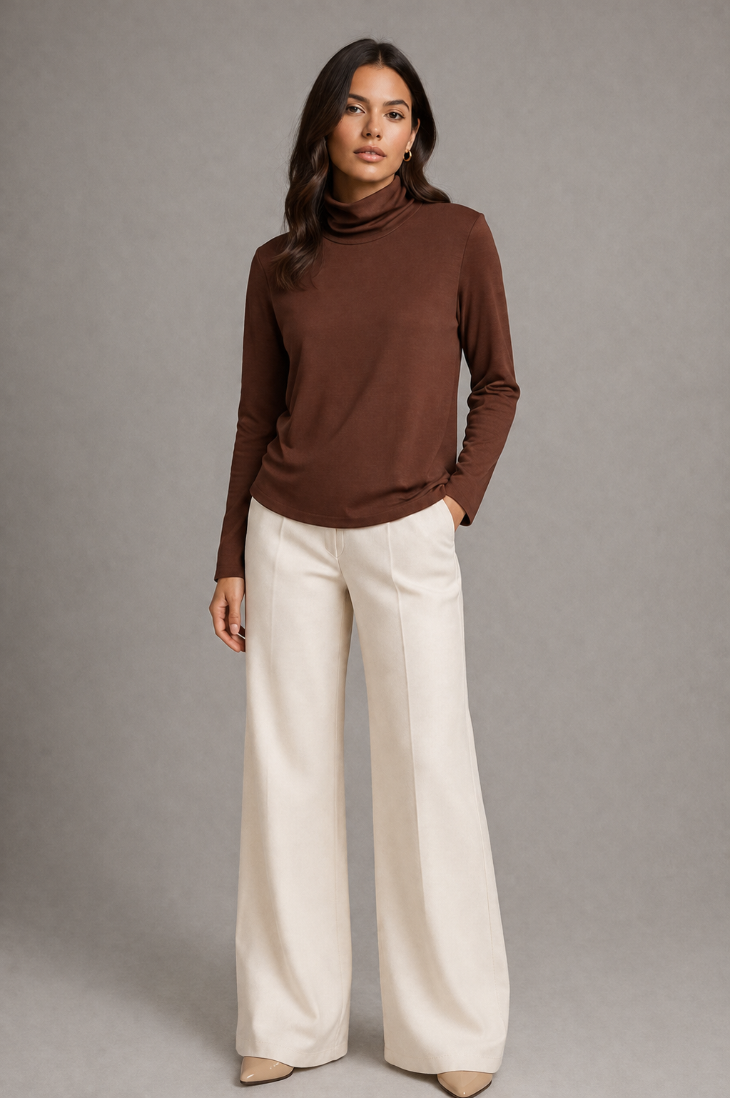 Essential Turtleneck Top