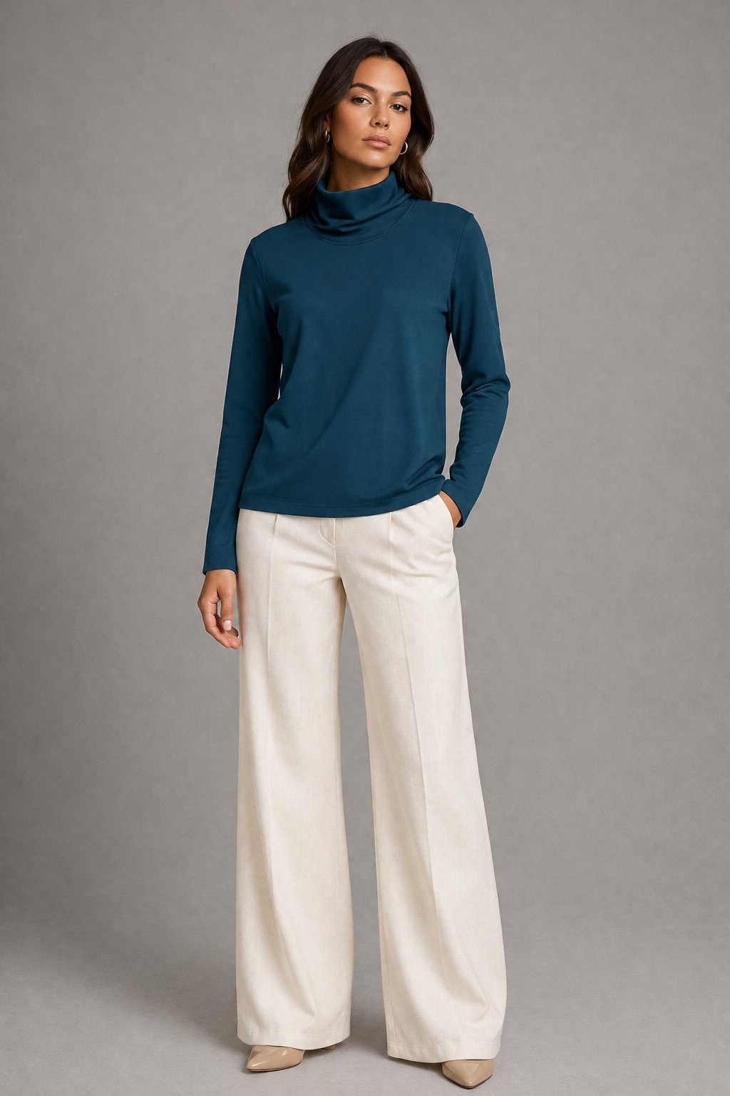 Essential Turtleneck Top