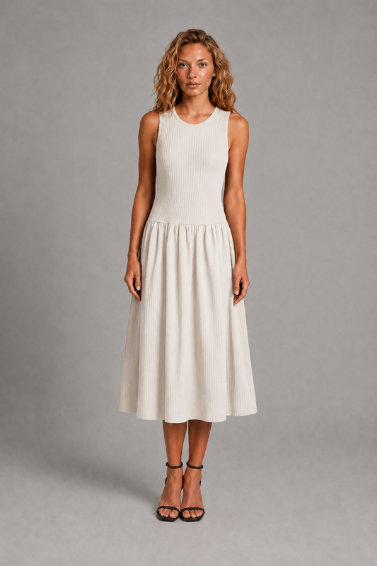 Sleeveless Midi Dress