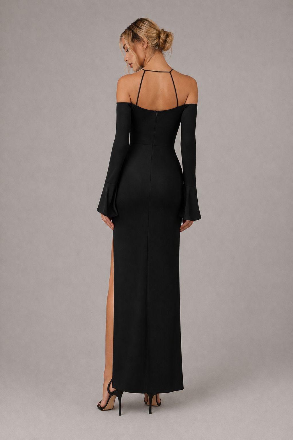 Backless Midi Dress